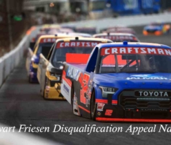 Stewart Friesen Disqualification Appeal Nascar