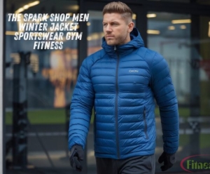 The Spark Shop Men Winter Jacket Sportswear Gym Fitness