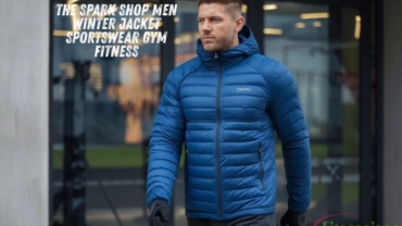 The Spark Shop Men Winter Jacket Sportswear Gym Fitness
