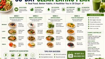 30-day clean eating plan