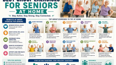 best group exercises for seniors at home