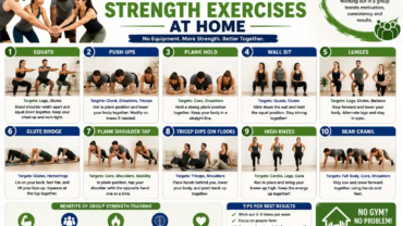 best group strength exercises at home