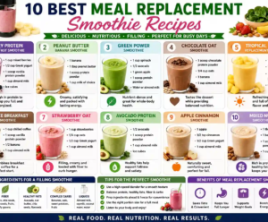 best meal replacement smoothie recipes