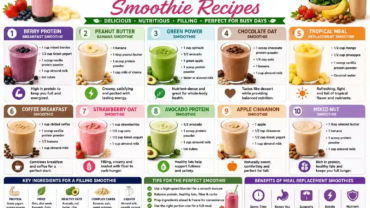 best meal replacement smoothie recipes