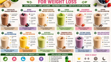 best protein smoothie recipes for weight loss