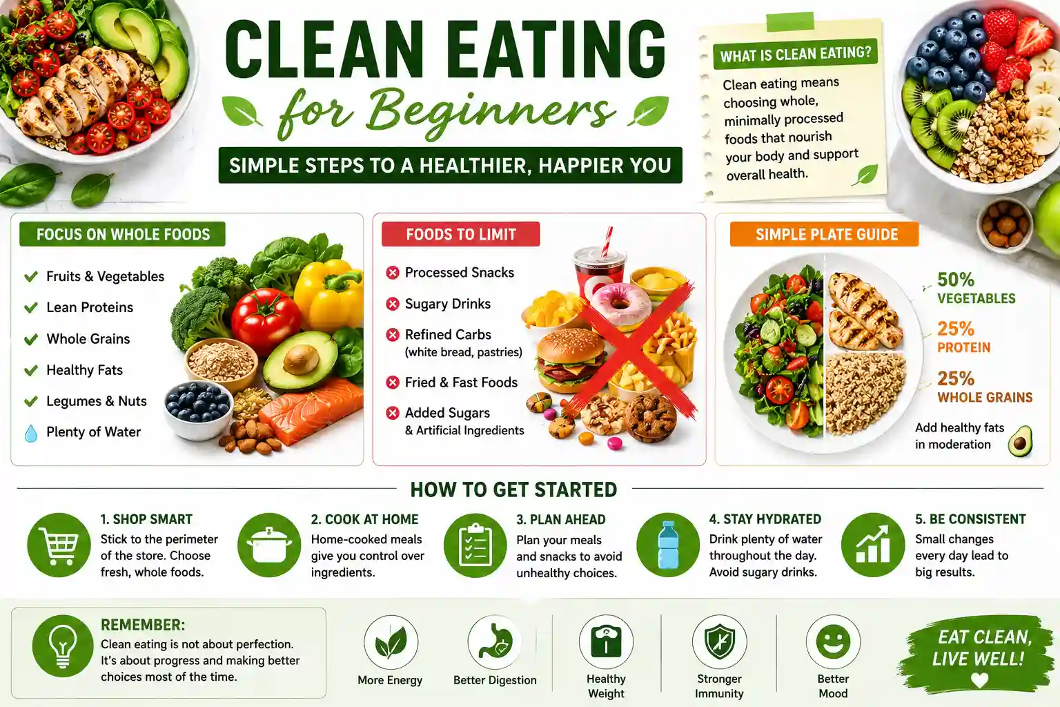 clean eating for beginners