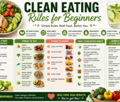 clean eating rules for beginners