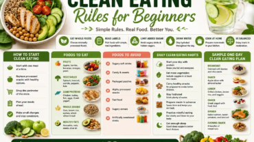 clean eating rules for beginners