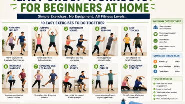 easy group workouts for beginners at home