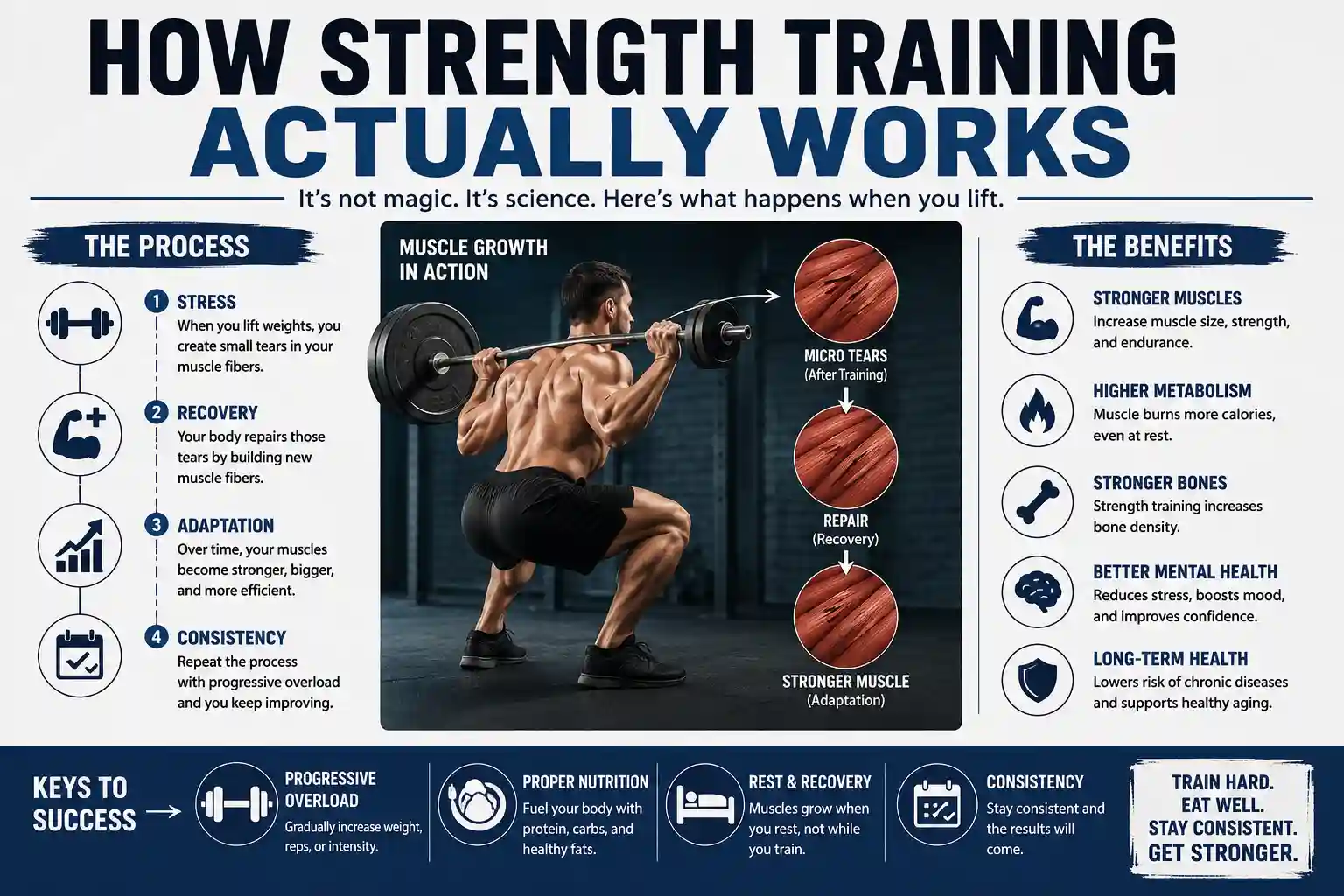 how strength training actually works