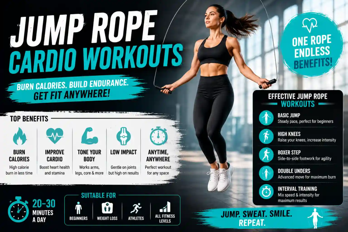 jump rope cardio workouts