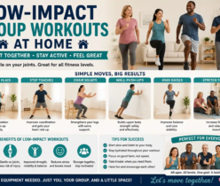 low-impact group workouts at home