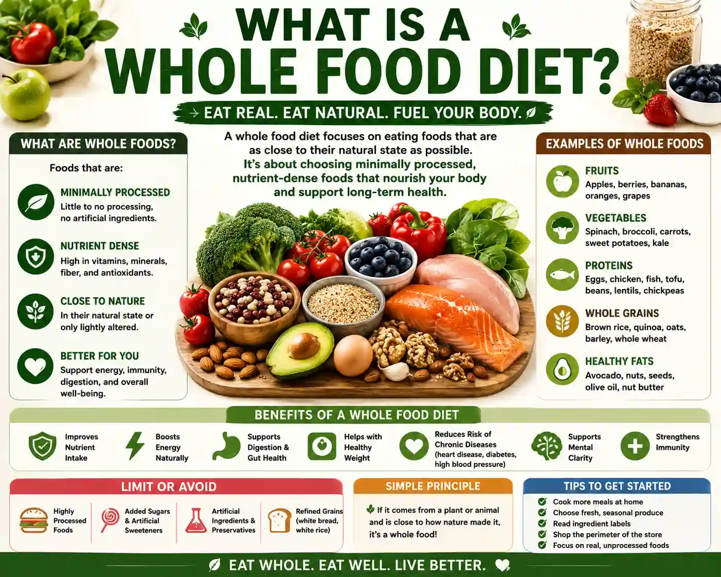 what is a whole food diet