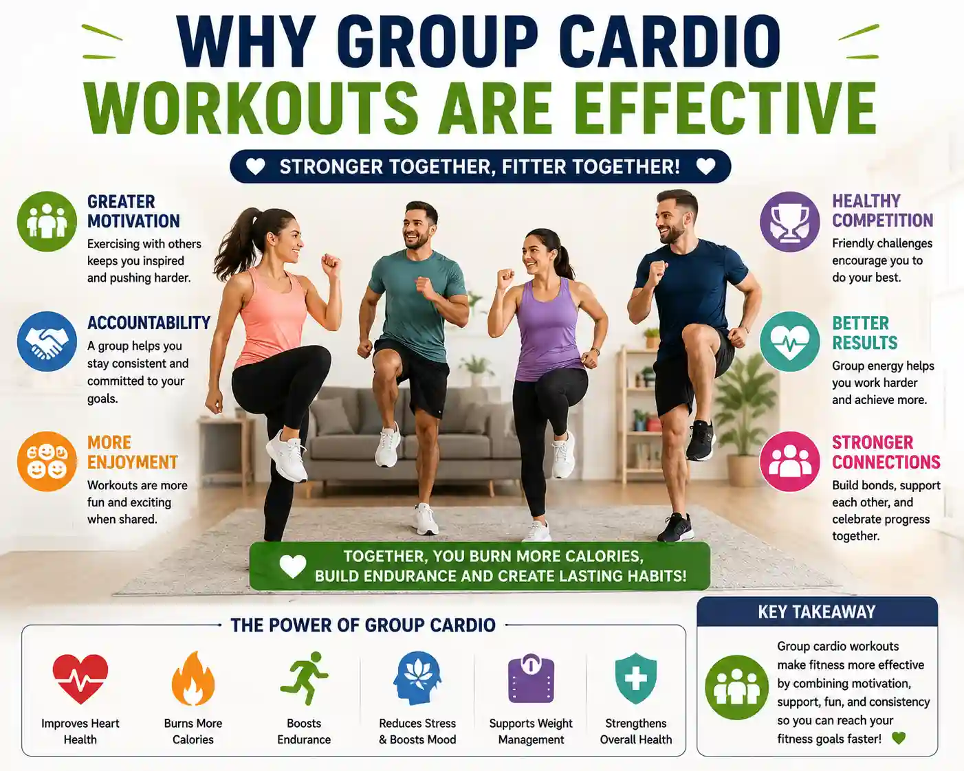 why group cardio workouts are effective