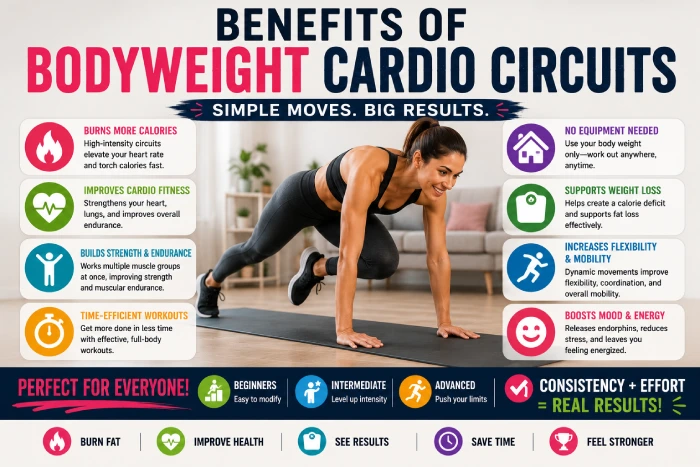 benefits of bodyweight cardio circuits