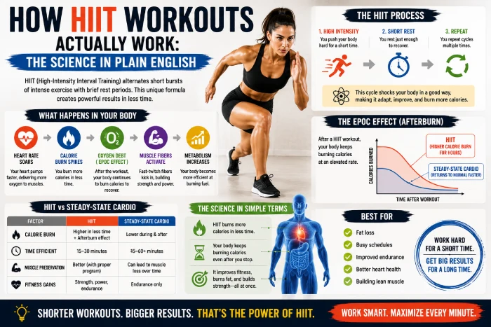 how hiit qorkouts actually work the science in plain english