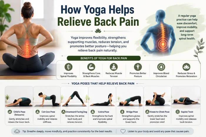 how yoga helps relieve back pain