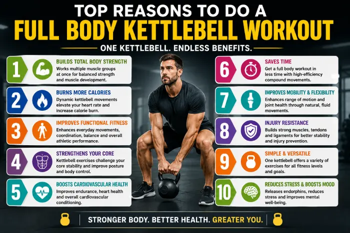 top reasons to do a full body kettlebell workout