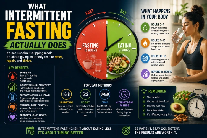 what intermittent fasting actually does