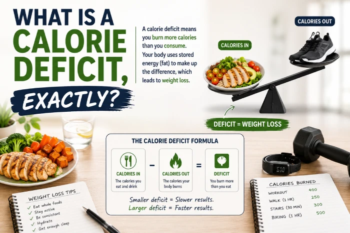 what is a calorie deficit, exactly