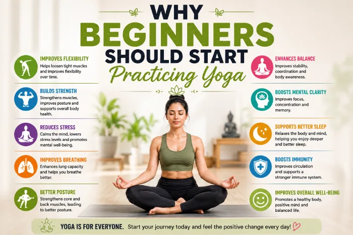 why beginners should start practicing yoga