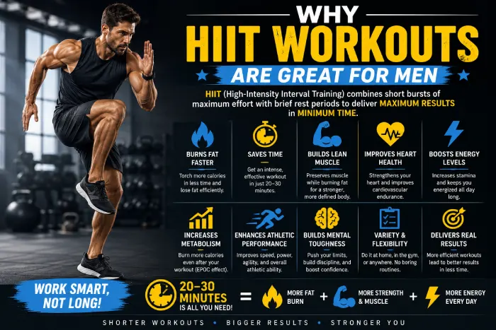 why hiit workouts are great for men