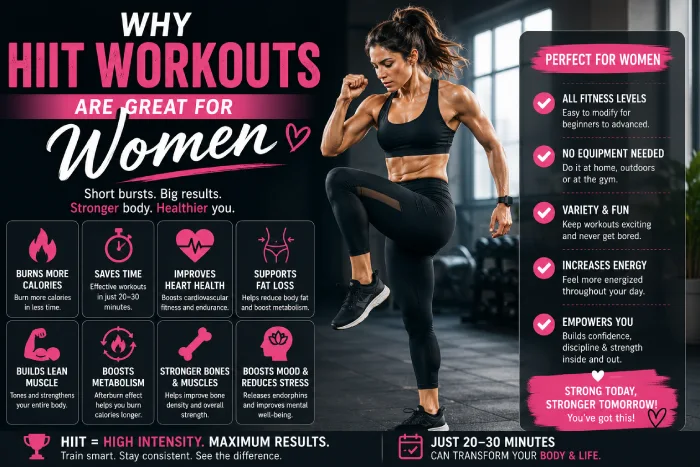 why hiit workouts are great for women