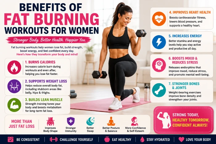 Benefits of Fat burning workouts for women