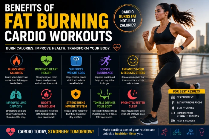 benefits of fat burning cardio workouts