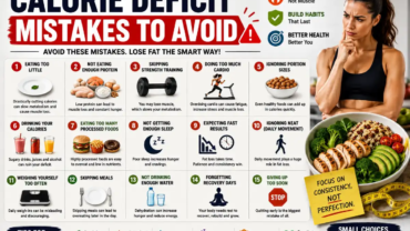 calorie deficit mistakes to avoid