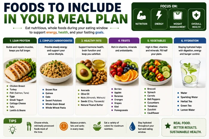 foods to include in your meal plan