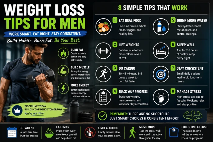 weight loss tips for men