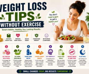 weight loss tips without exercise