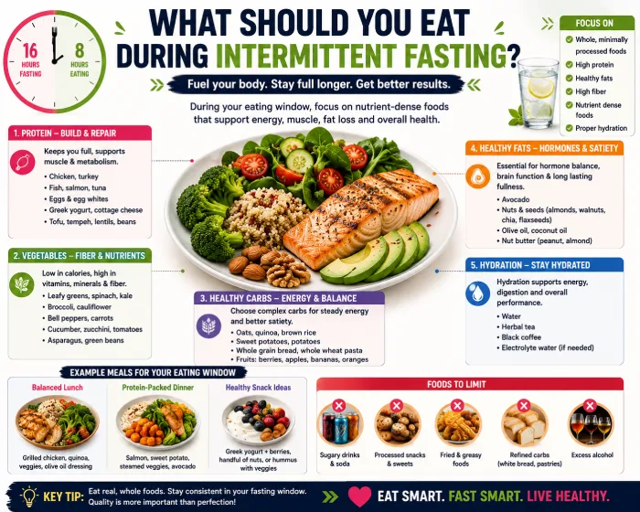 what should you eat during intermittent fasting