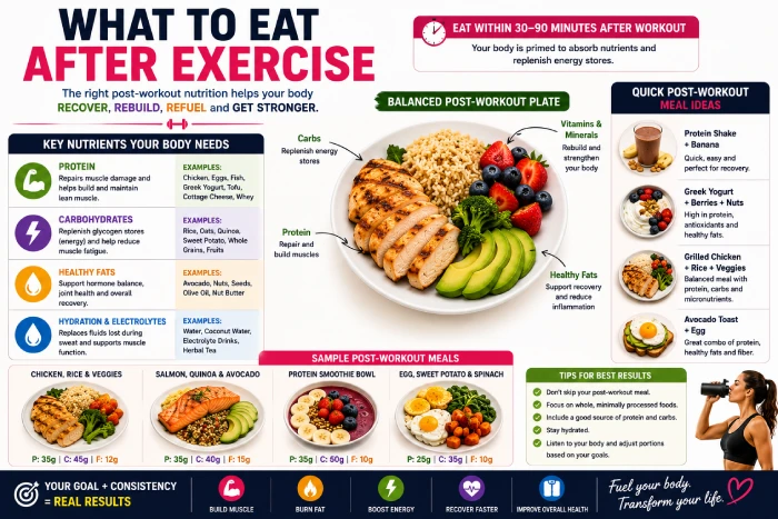 what to eat after exercise