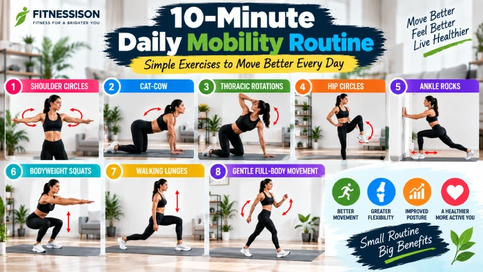 10-minute daily mobility routine