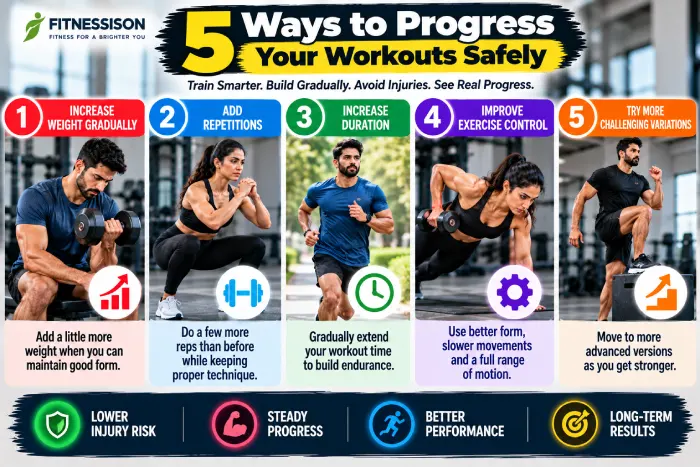 5 ways to progress your workouts safely