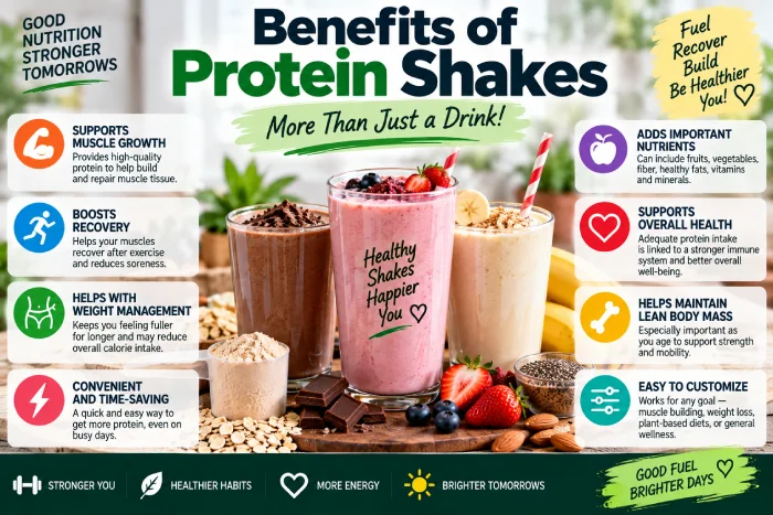 benefits of protein shakes