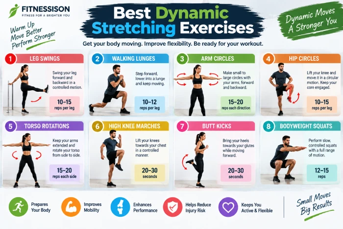 best dynamic stretching exercises