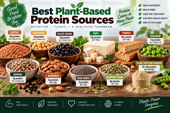 best plant-based protein sources