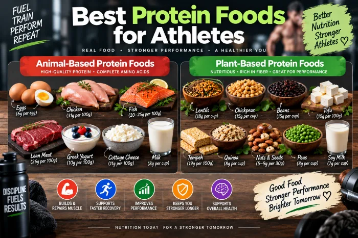 best protein foods for athletes