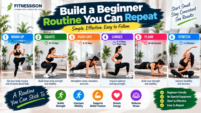 build a beginner routine you can repeat