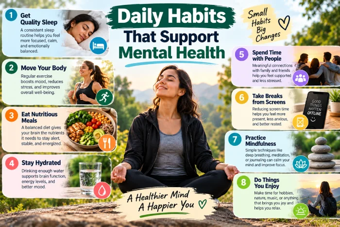 daily habits that support mental health