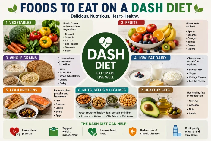 foods to eat on a DASH diet
