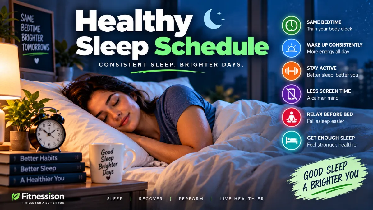 healthy sleep schedule