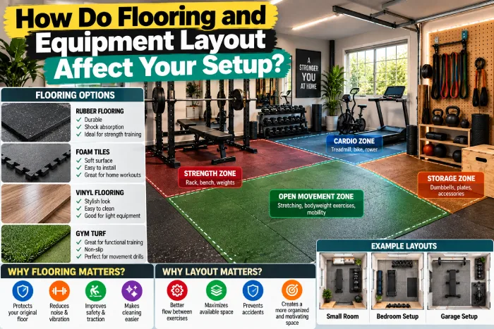 how do flooring and equipment layout affect your setup