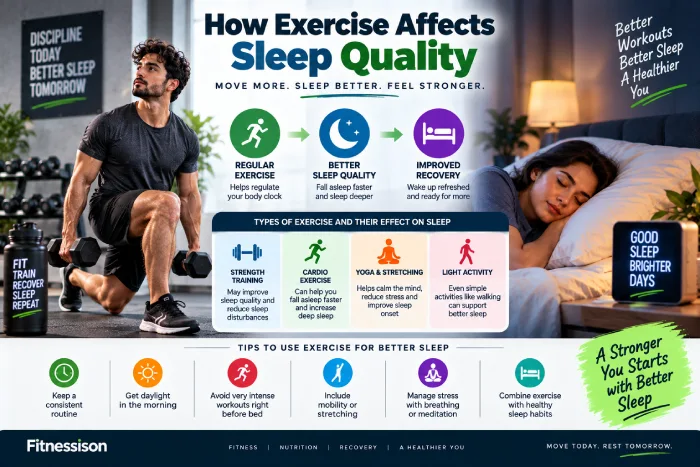 how exercise affects sleep quality