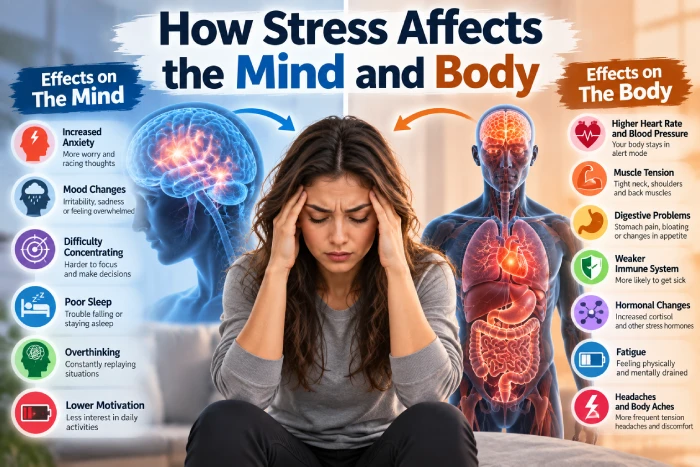 how stress aAffects the mind and body