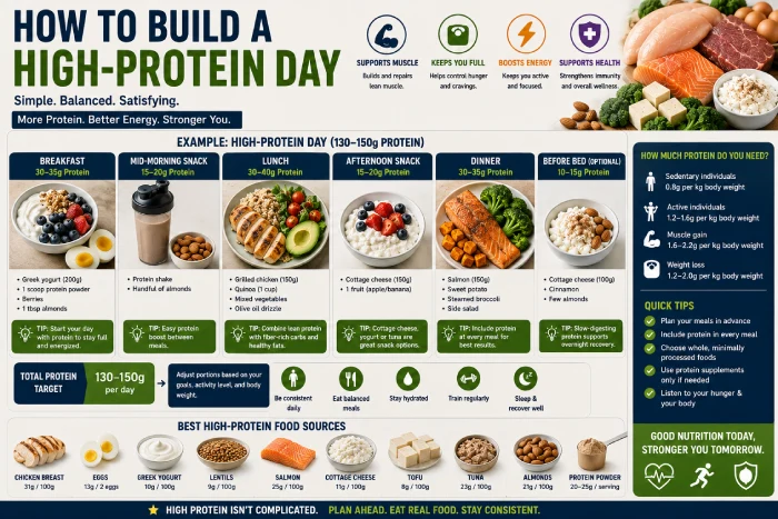 how to build a high-protein day