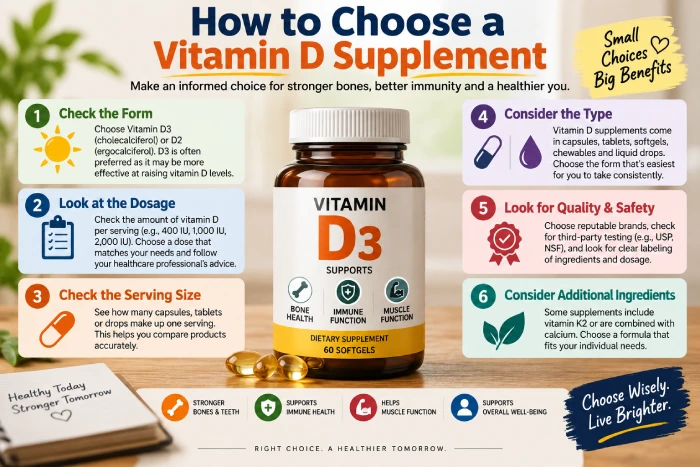 how to choose a vitamin d supplement